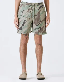 Swim Shorts*Maharishi 1022 Dpm:Bonsai Forest Swim Shorts Woodland