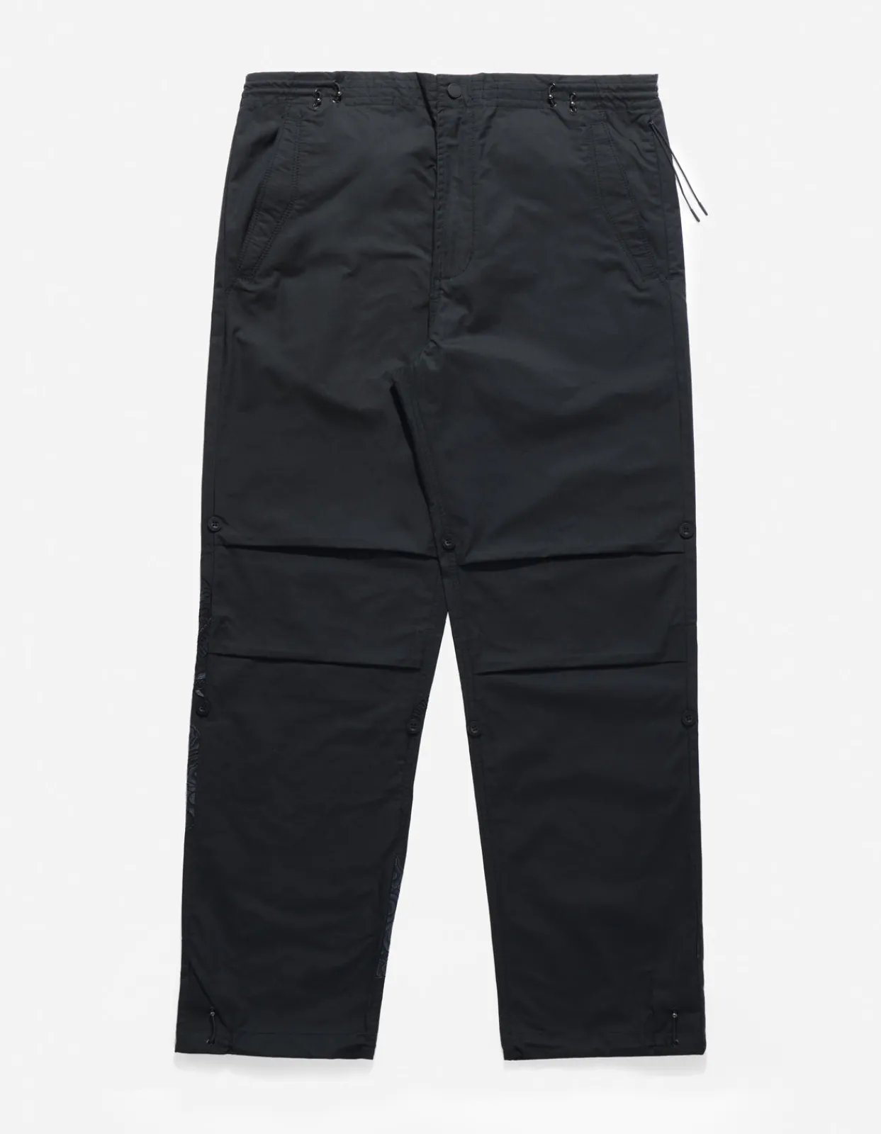 Original Snopants*Maharishi 4215 Dragon Embroidered Straight Snopants® Black/Tonal