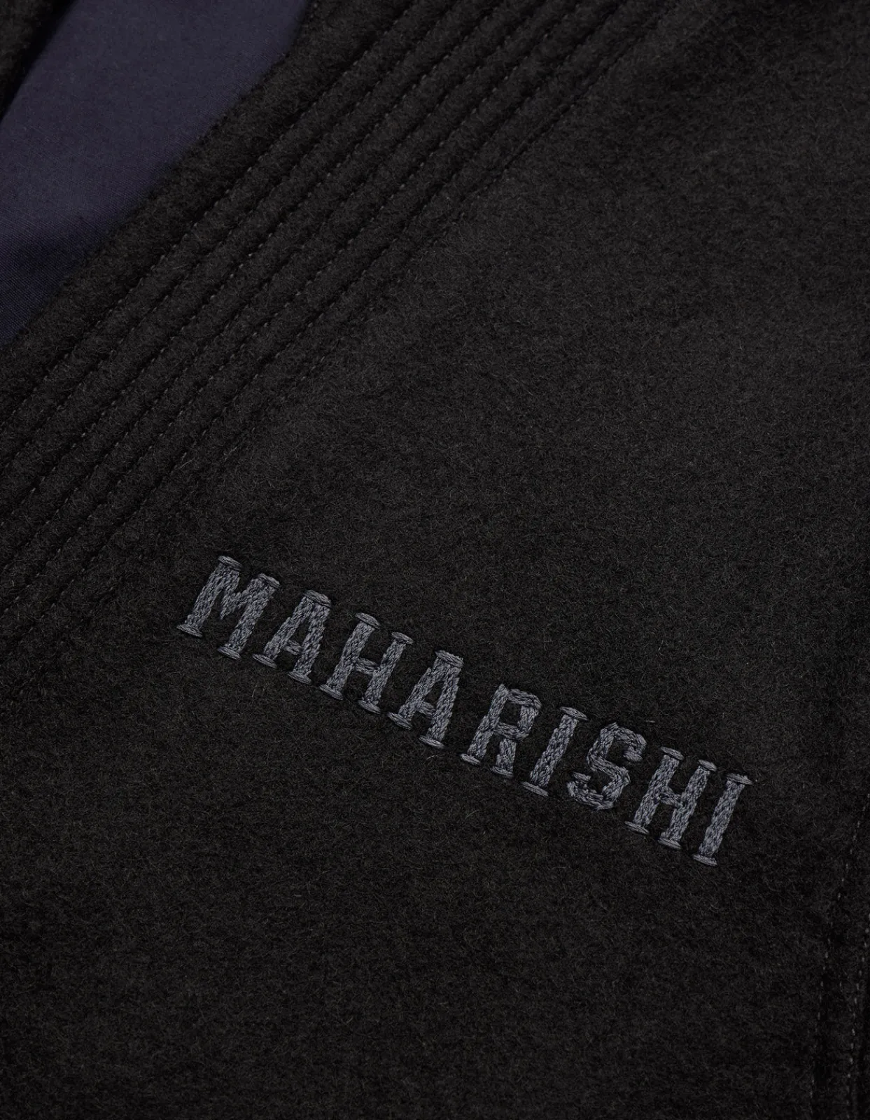 Kimonos*Maharishi 4533 Duality Stadium Kimono Tonal Black