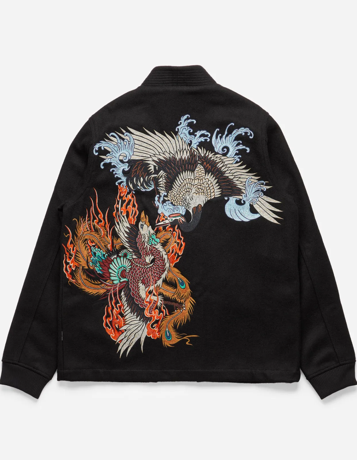 Kimonos*Maharishi 4533 Duality Stadium Kimono Black