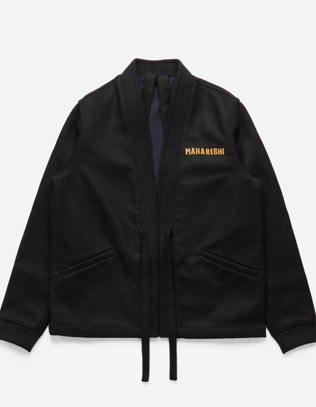 Kimonos*Maharishi 4533 Duality Stadium Kimono Black