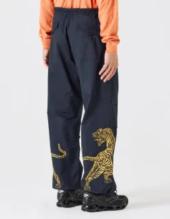Original Snopants*Maharishi 4282 Duelling Tigers Embroidered Loose Snopants® Navy