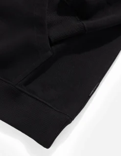 Hooded Sweats*Maharishi 4280 Duelling Tigers Embroidered Hooded Sweat Black