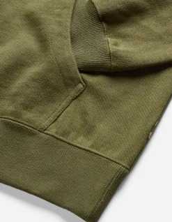 Hooded Sweats*Maharishi 4280 Duelling Tigers Embroidered Hooded Sweat Olive Og-107F