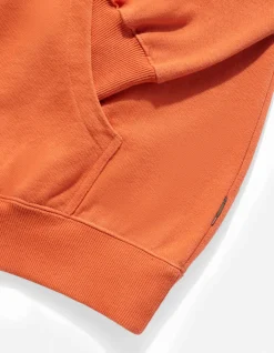 Hooded Sweats*Maharishi 4280 Duelling Tigers Embroidered Hooded Sweat Rust