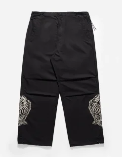 Original Snopants*Maharishi 4282 Duelling Tigers Embroidered Loose Snopants® Black