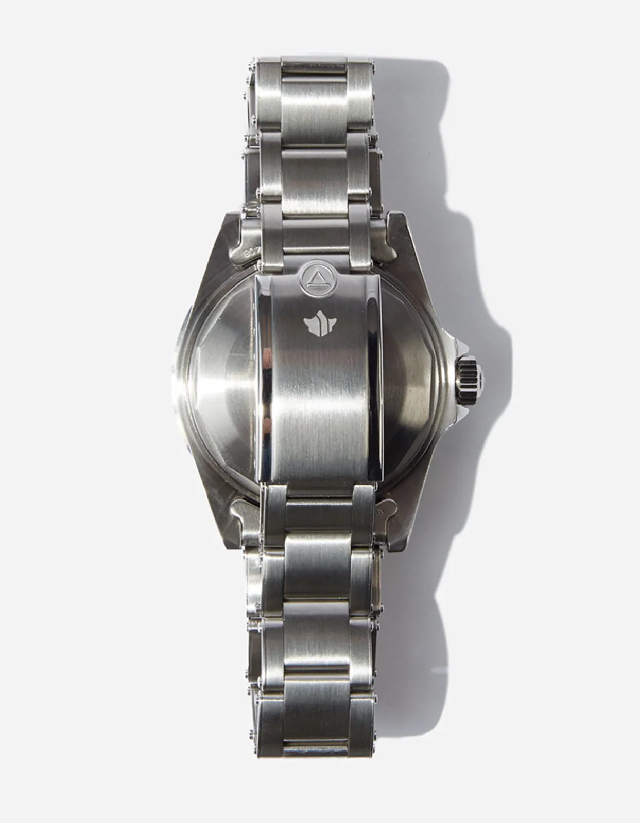 Lifestyle*Maharishi 9500 Green Marine Watch Steel Silver