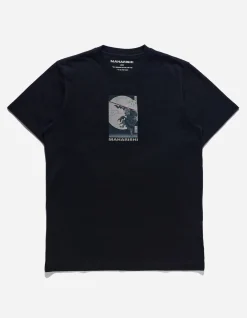 Short Sleeve T-Shirts*Maharishi 1008 Hare U0026 Monkey T-Shirt Black