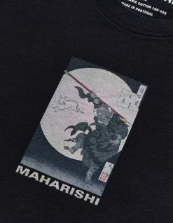 Short Sleeve T-Shirts*Maharishi 1008 Hare U0026 Monkey T-Shirt Black