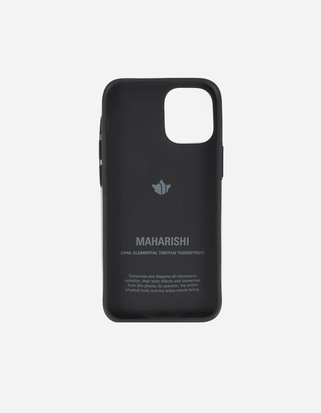Lifestyle*Maharishi 9382 Heart Of Tigers Iphone 12 Mini Case · In-Mold Silicone Black