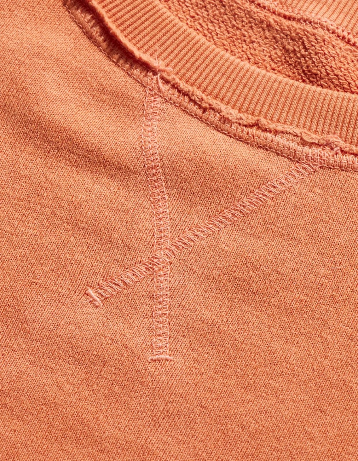Crew Sweats*Maharishi 8011 Hemp Organic Crew Sweat Rust