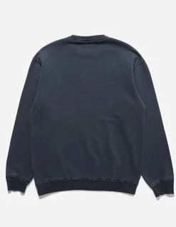 Crew Sweats*Maharishi 8011 Hemp Organic Crew Sweat Navy