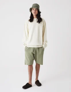 Crew Sweats*Maharishi 8011 Hemp Organic Crew Sweat · Hemp/Organic Cotton Sweat 480 Ecru