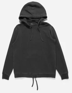 Hooded Sweats*Maharishi 8013 Hemp Organic Hooded Sweat · Hemp/Organic Cotton Sweat 480 Black Blk-108Ff