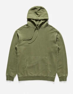 Hooded Sweats*Maharishi 4146 Hemp Organic Hooded Sweat Olive Og-107F