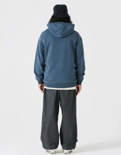Hooded Sweats*Maharishi 4146 Hemp Organic Hooded Sweat Navy