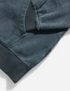 Hooded Sweats*Maharishi 4146 Hemp Organic Hooded Sweat Navy
