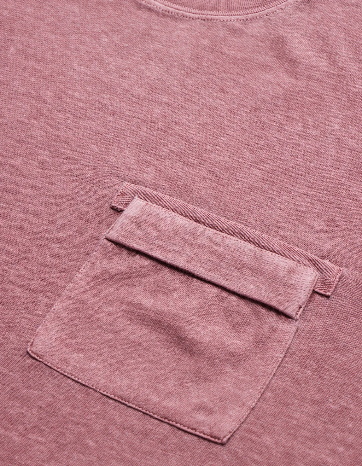 Long Sleeve T-Shirts*Maharishi 8010 Hemp Organic L/S Pocket T-Shirt Murasaki Purple