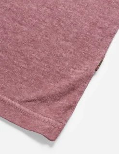 Long Sleeve T-Shirts*Maharishi 8010 Hemp Organic L/S Pocket T-Shirt Murasaki Purple