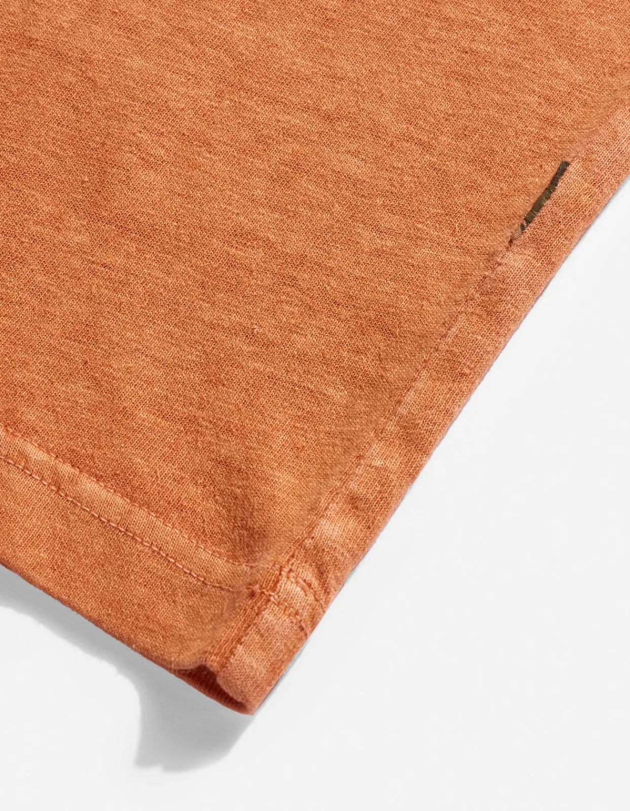 Long Sleeve T-Shirts*Maharishi 8010 Hemp Organic L/S Pocket T-Shirt Rust