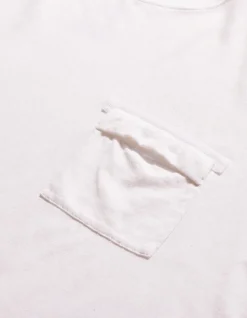 Long Sleeve T-Shirts*Maharishi 8010 Hemp Organic L/S Pocket T-Shirt White