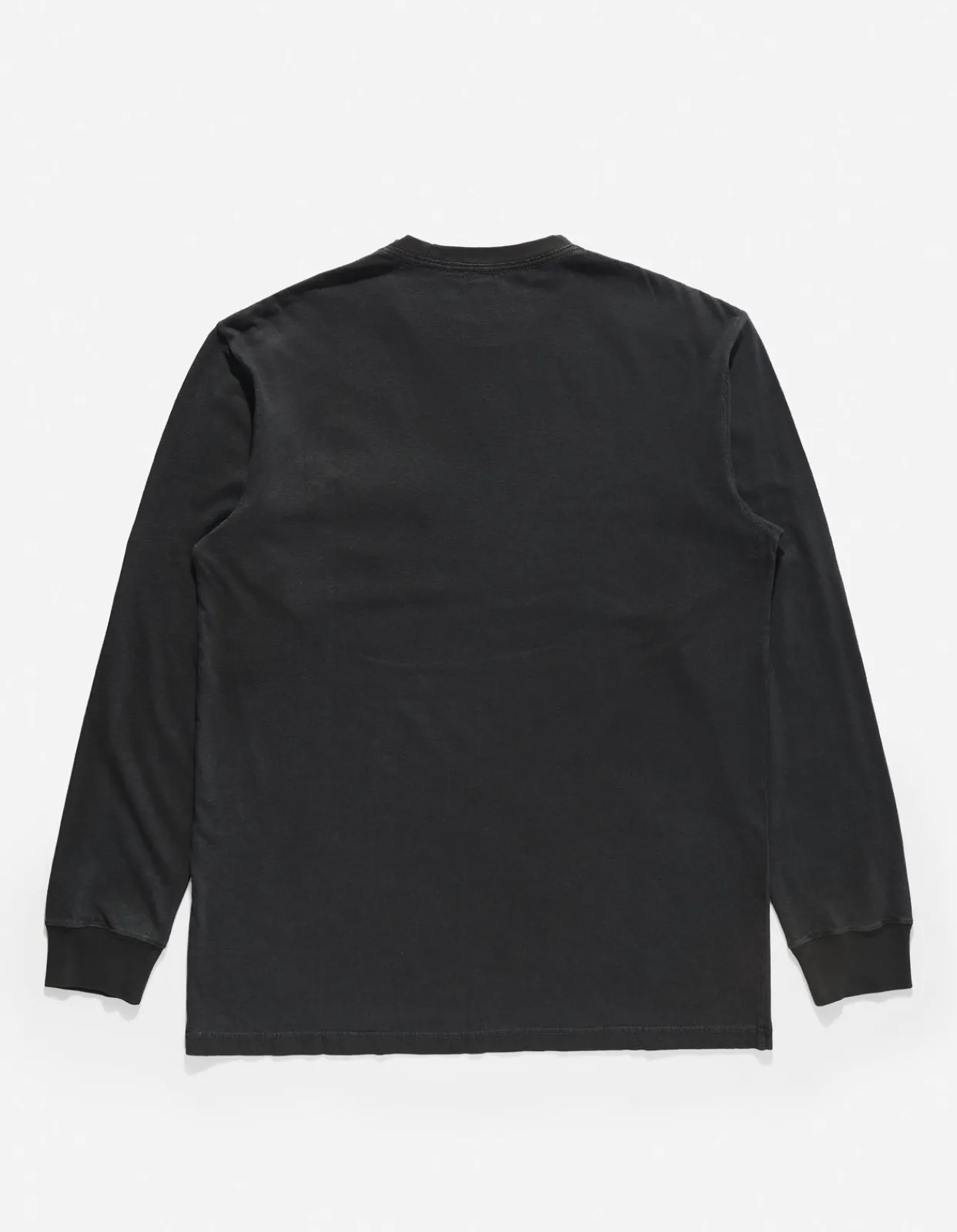 Long Sleeve T-Shirts*Maharishi 8010 Hemp Organic L/S Pocket T-Shirt Black