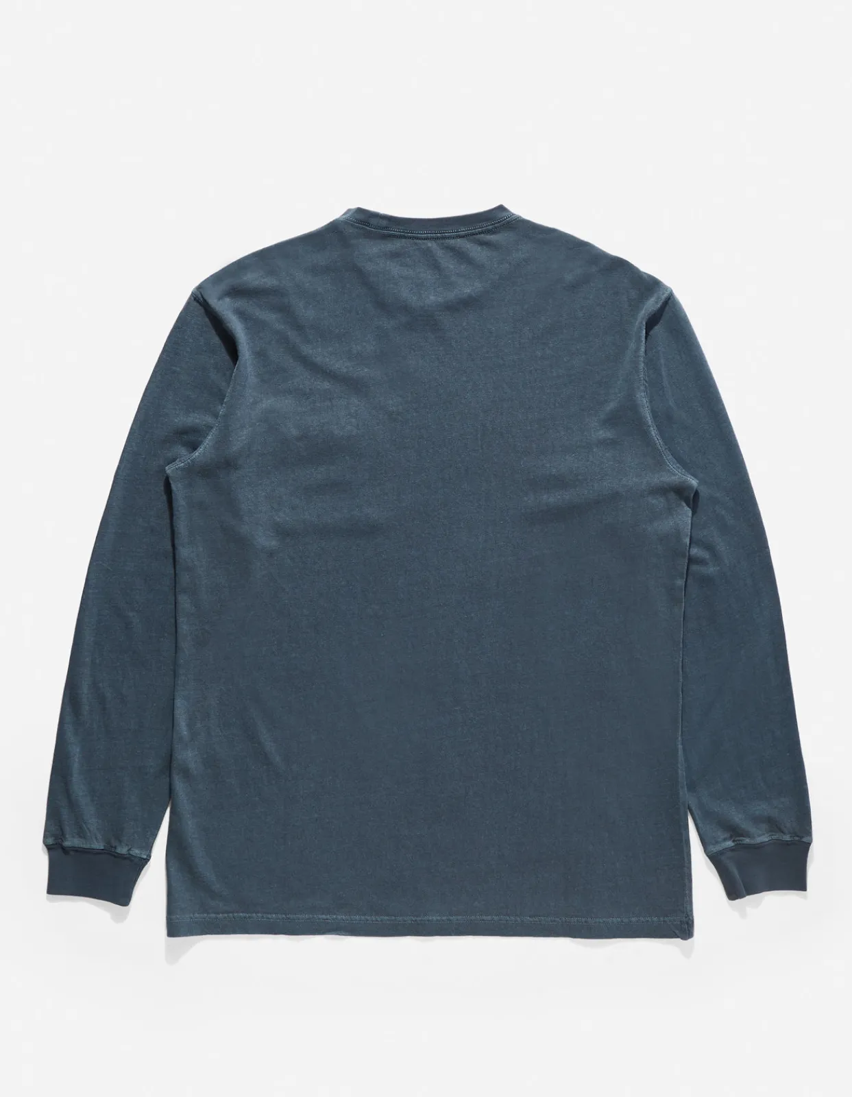 Long Sleeve T-Shirts*Maharishi 8010 Hemp Organic L/S Pocket T-Shirt Navy