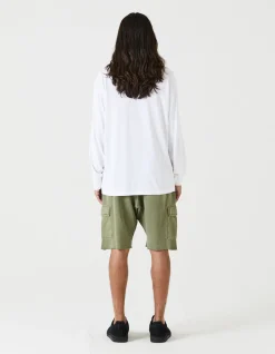 Long Sleeve T-Shirts*Maharishi 4030 Hemp Organic L/S T-Shirt White