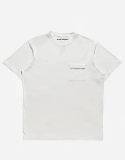 Short Sleeve T-Shirts*Maharishi 7021 Hemp Organic Pocket T-Shirt White
