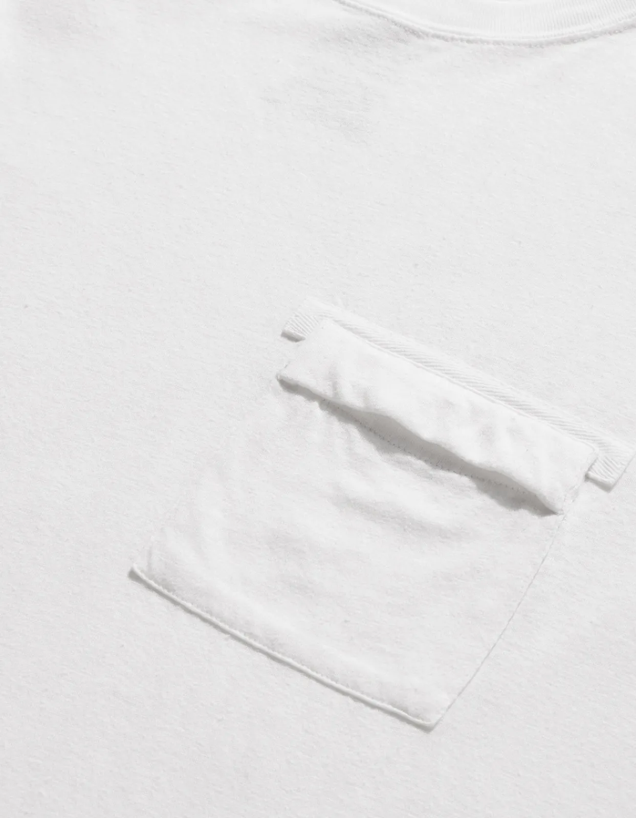 Short Sleeve T-Shirts*Maharishi 7021 Hemp Organic Pocket T-Shirt White