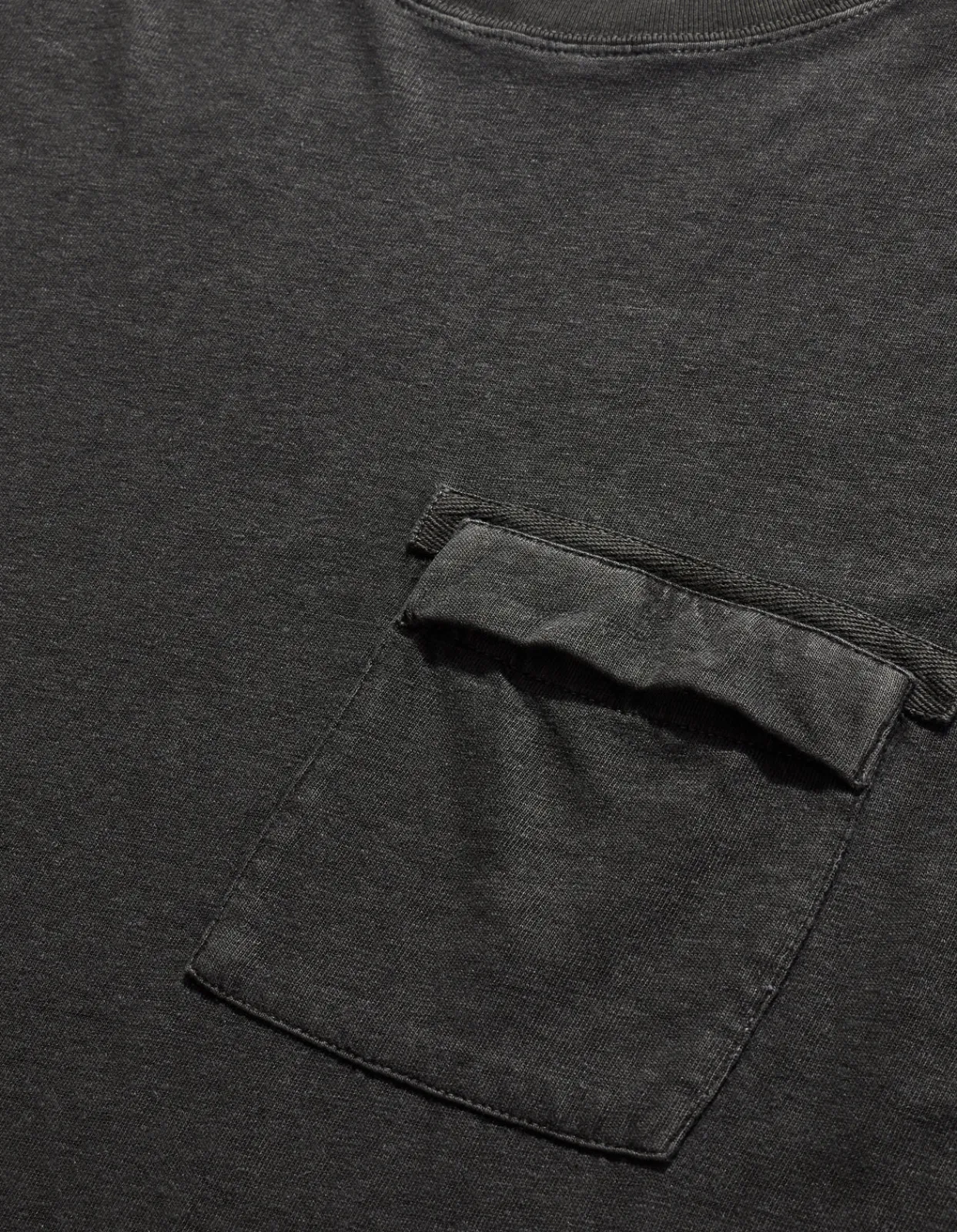 Short Sleeve T-Shirts*Maharishi 7021 Hemp Organic Pocket T-Shirt Black