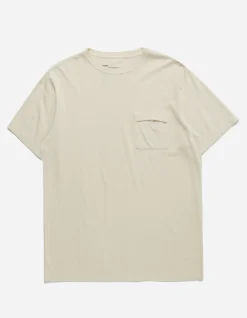 Short Sleeve T-Shirts*Maharishi 7021 Hemp Organic Pocket T-Shirt Ecru