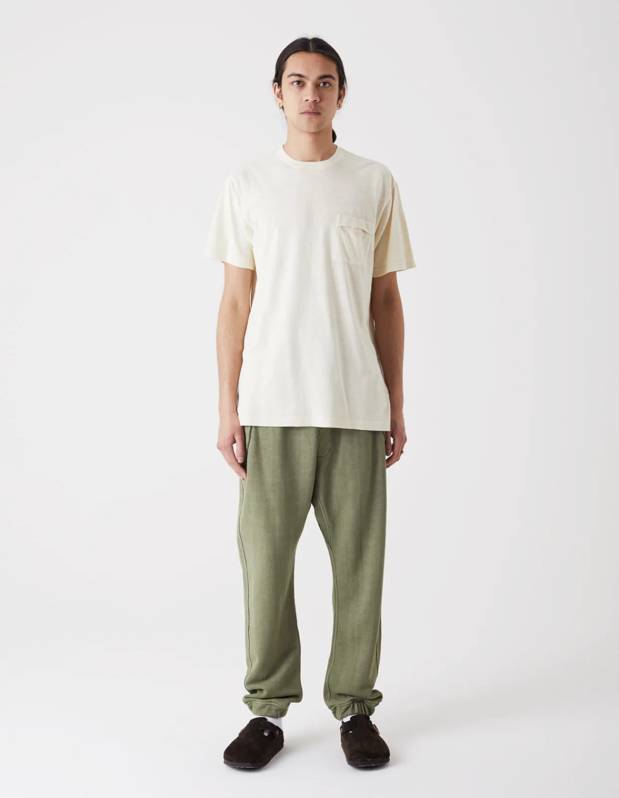 Short Sleeve T-Shirts*Maharishi 7021 Hemp Organic Pocket T-Shirt Ecru