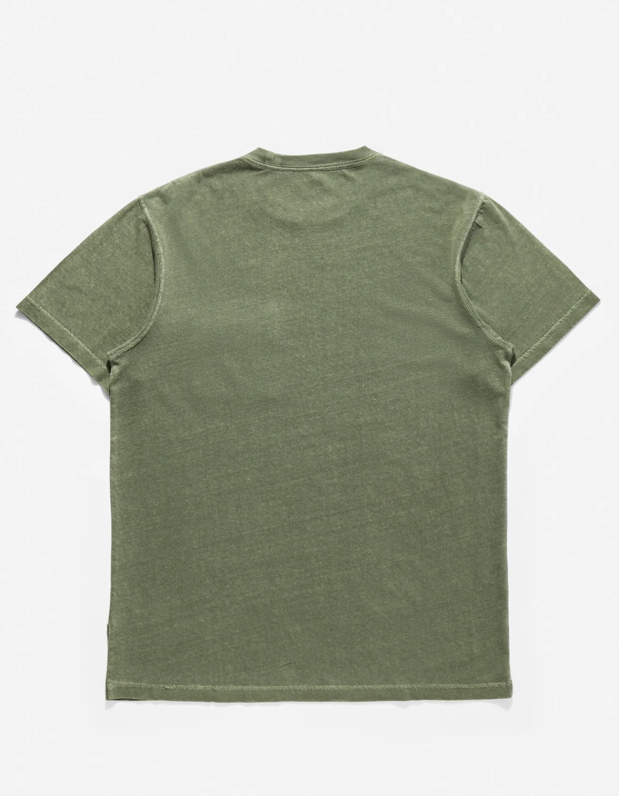 Short Sleeve T-Shirts*Maharishi 7021 Hemp Organic Pocket T-Shirt Olive Og-107F