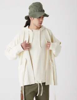 Kimonos*Maharishi 8012 Hemp Organic Sweat Kimono · Hemp/Organic Cotton Sweat 480 Ecru