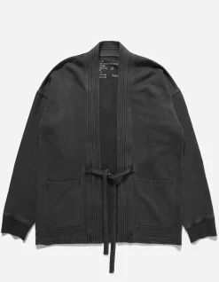 Kimonos*Maharishi 8012 Hemp Organic Sweat Kimono Black