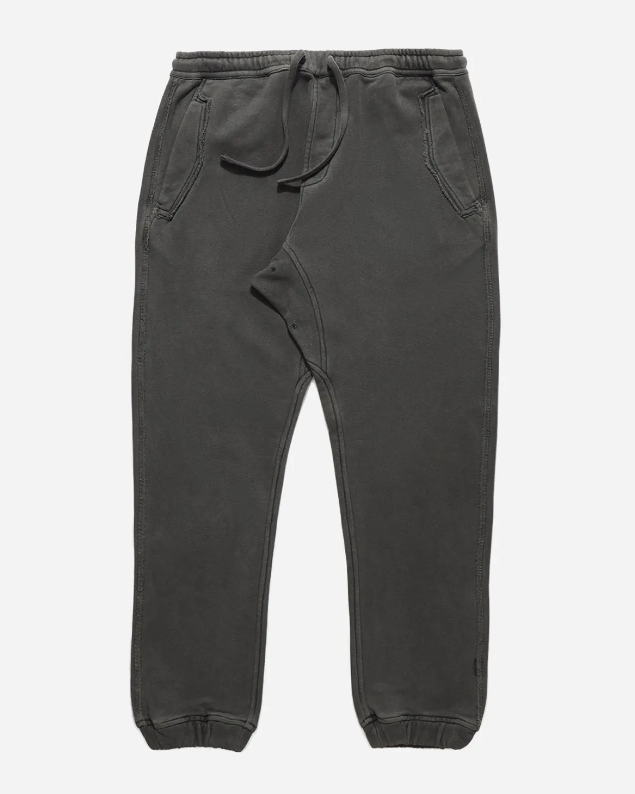 Sweatpants*Maharishi 8027 Hemp Organic Sweatpants Black