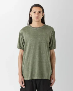Short Sleeve T-Shirts*Maharishi 4031 Hemp Organic T-Shirt Olive Og-107F