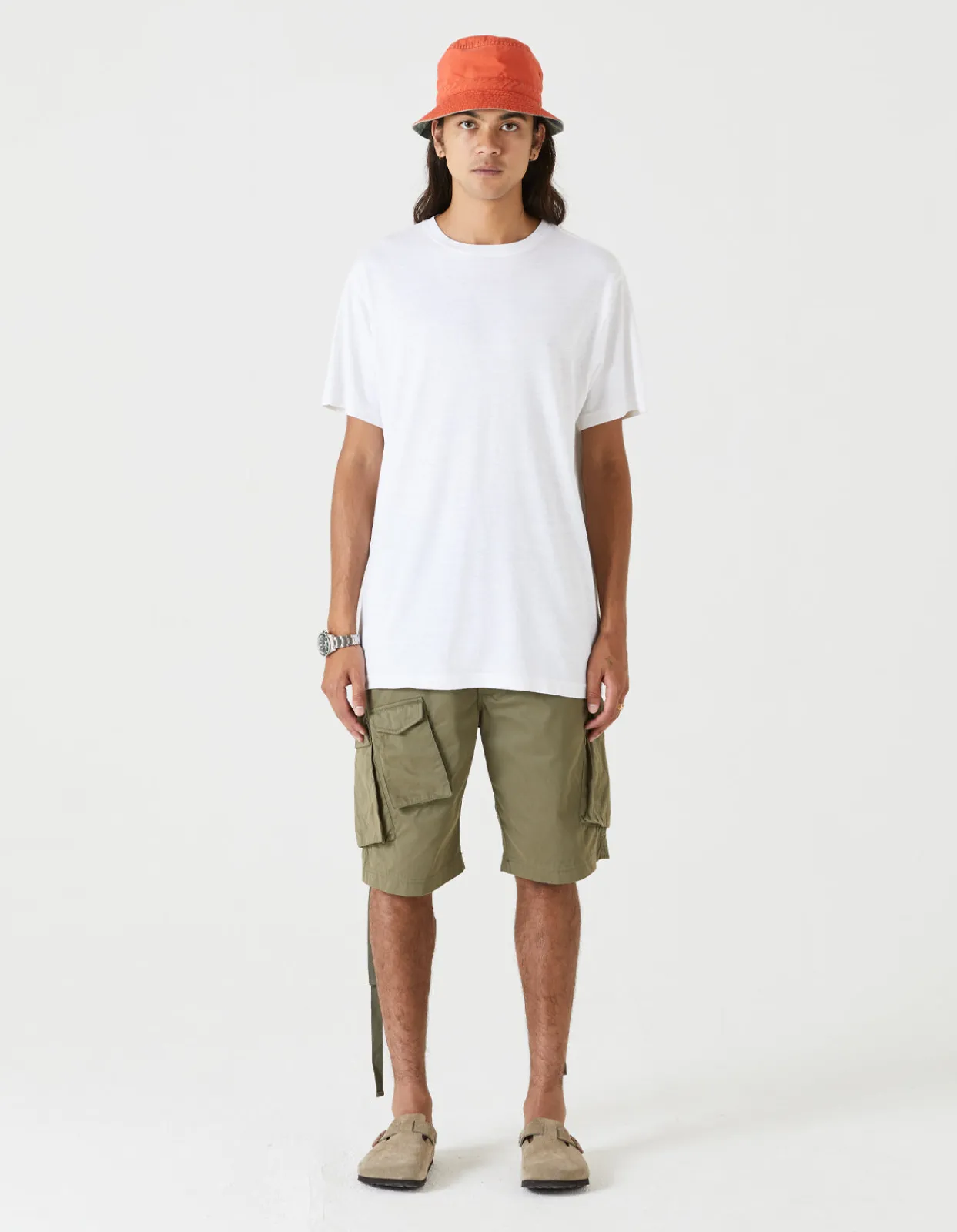 Short Sleeve T-Shirts*Maharishi 4031 Hemp Organic T-Shirt White