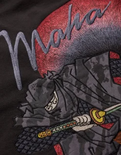 Hooded Sweats*Maharishi 4502 Invisible Warrior Hooded Sweat Black