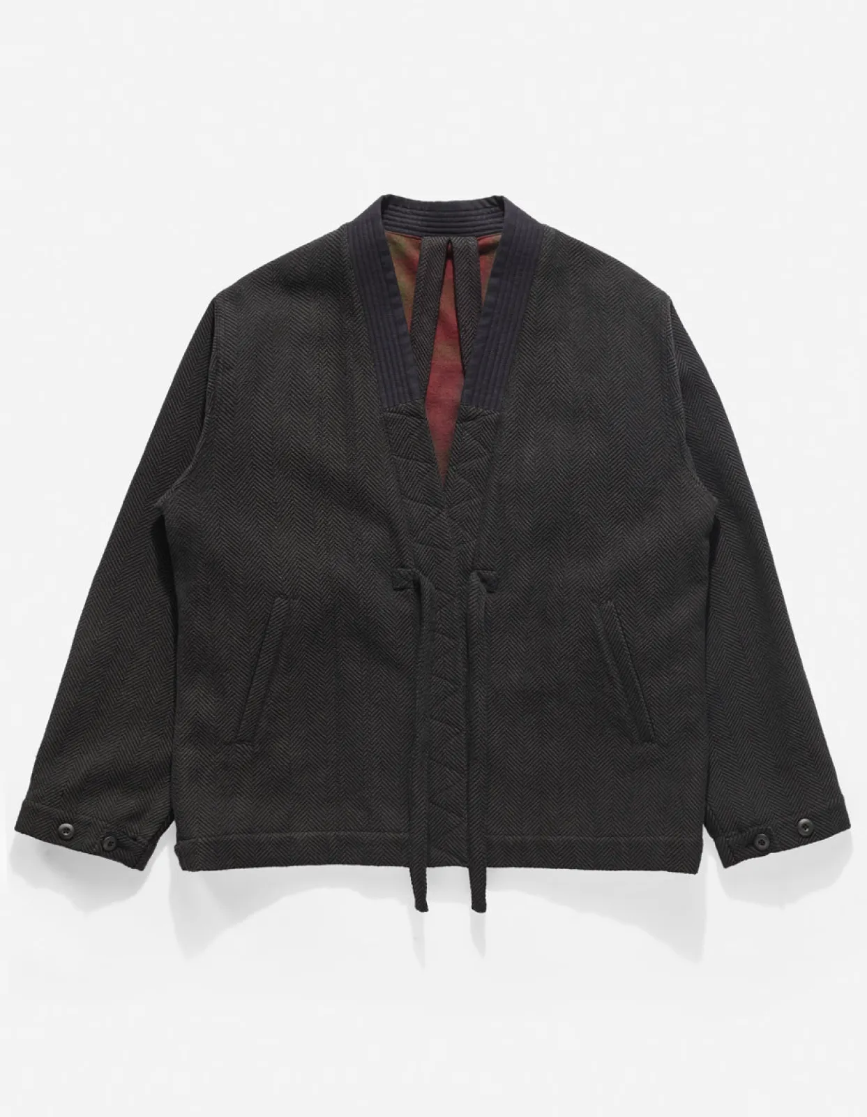 Kimonos*Maharishi 4081 Kimono Deck Jacket Black