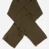Hats And Scarves*Maharishi 9278 Knitted Miltype Scarf · Geelong Wool Mil Olive