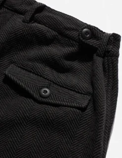 Utility Pants*Maharishi 4082 Loose Deck Pants Black