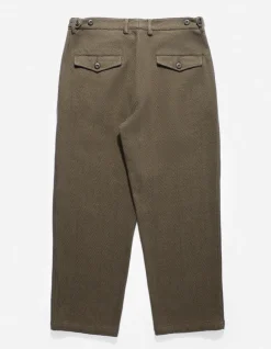 Utility Pants*Maharishi 4082 Loose Deck Pants Olive