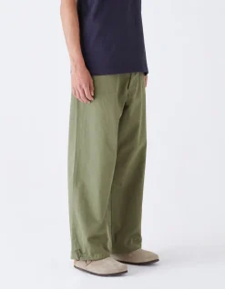 Utility Pants*Maharishi 4206 Loose Utility Pants Olive Og-107F