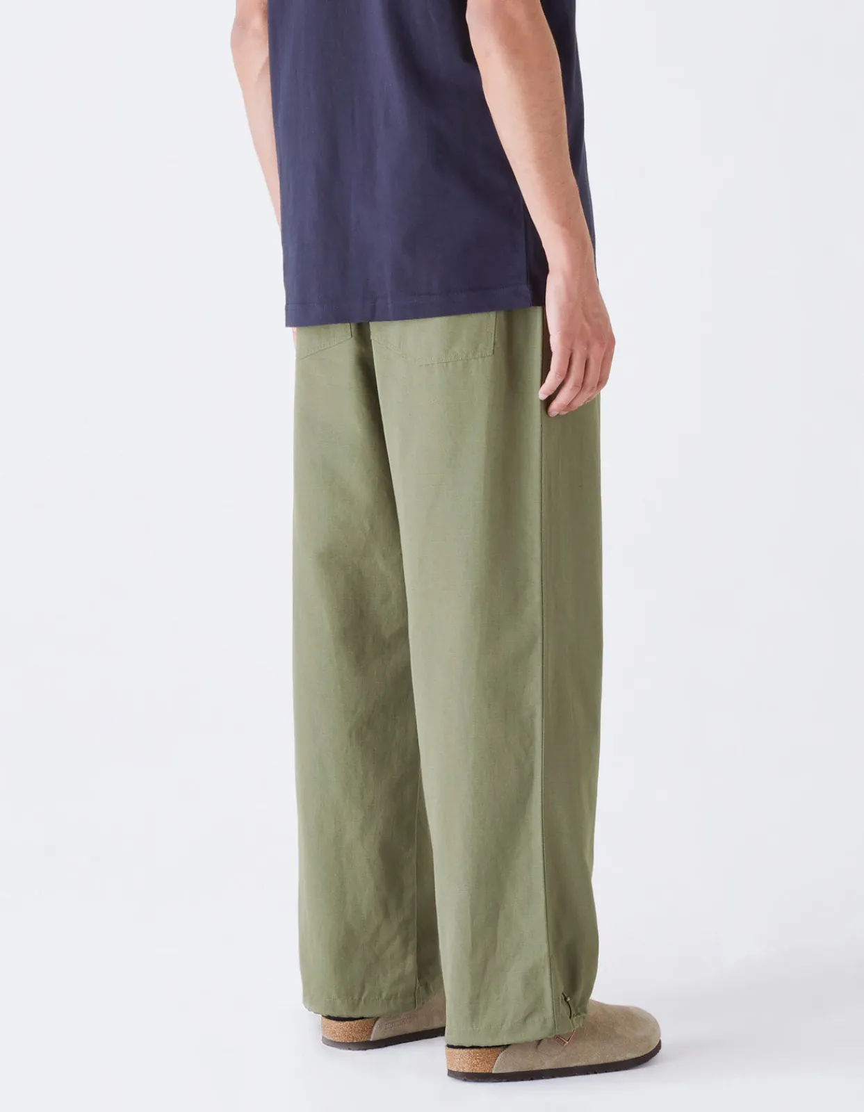 Utility Pants*Maharishi 4206 Loose Utility Pants Olive Og-107F