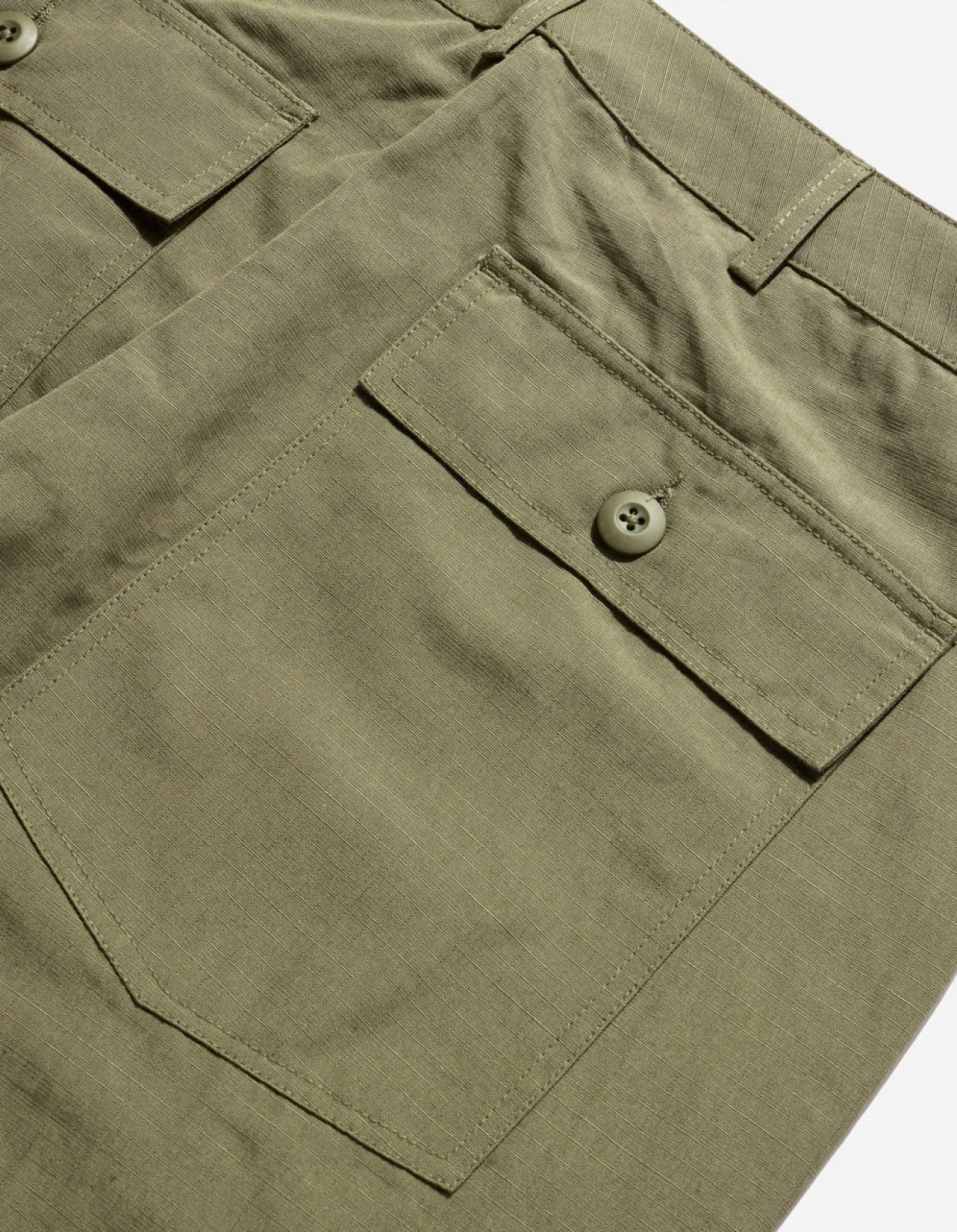 Utility Pants*Maharishi 4206 Loose Utility Pants Olive Og-107F