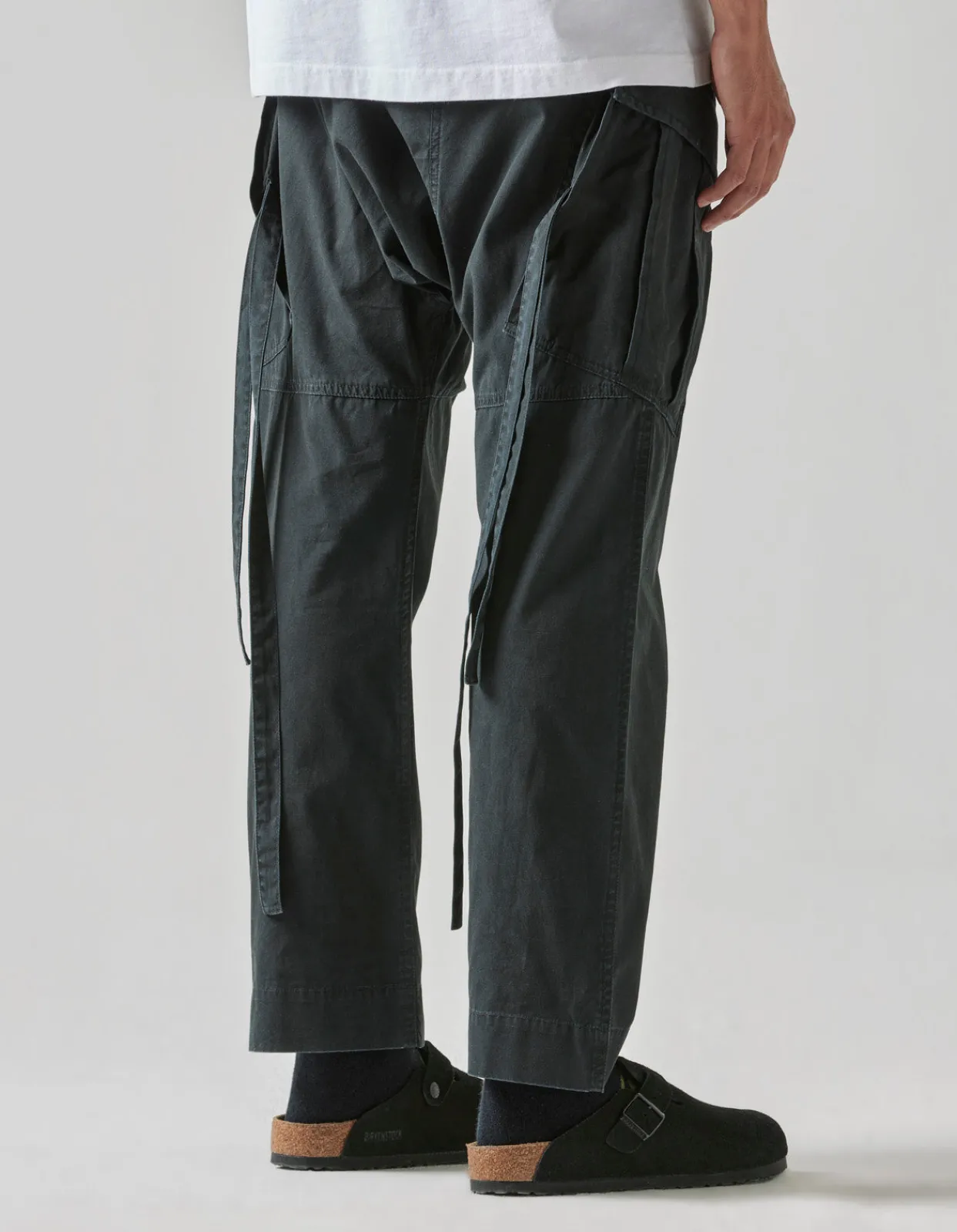 Cargo Pants*Maharishi 4515 Low Cargo Pants Black Blk-108F