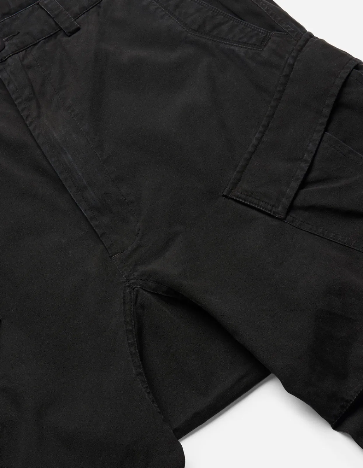 Cargo Pants*Maharishi 4515 Low Cargo Pants Black Blk-108F