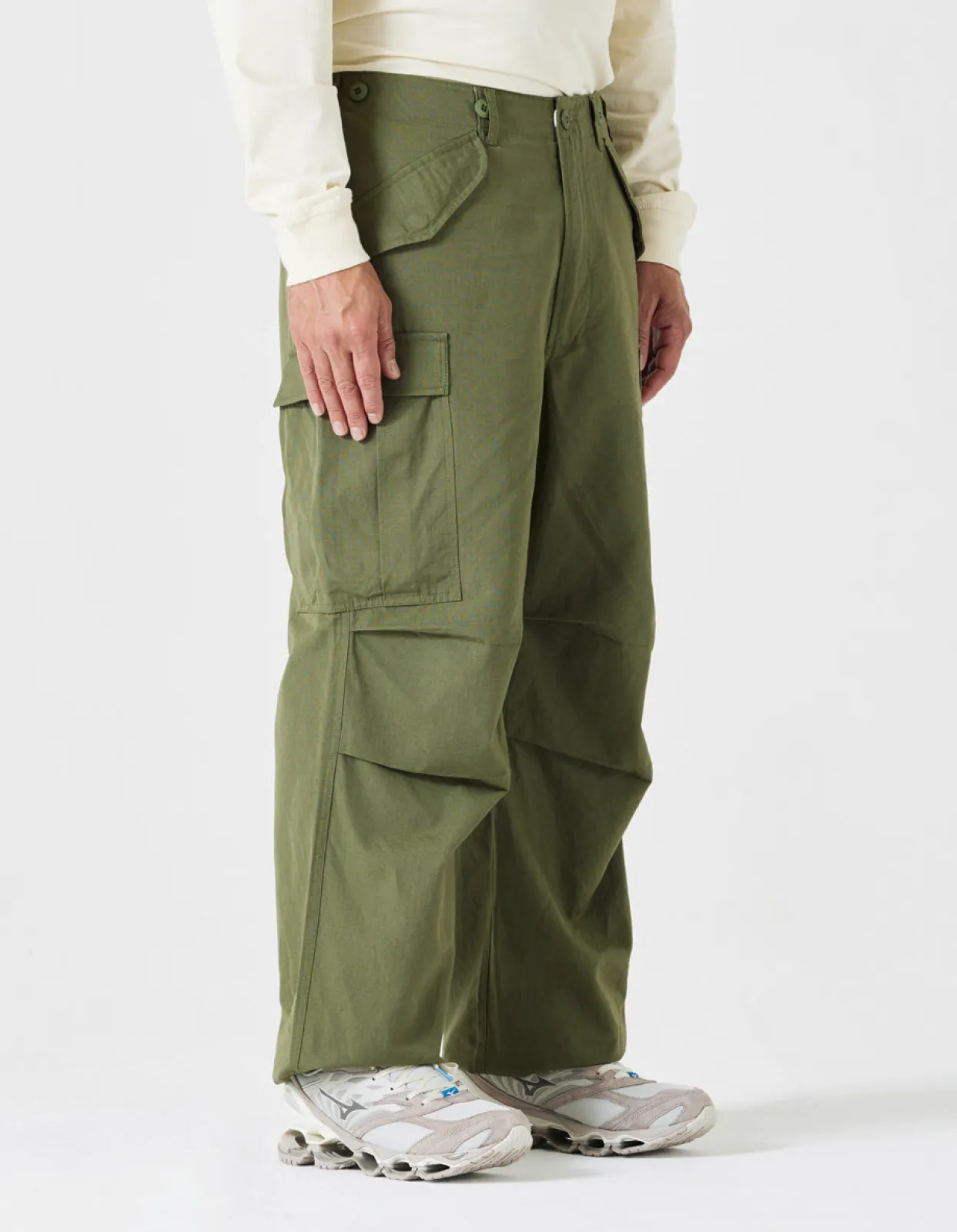 Cargo Pants*Maharishi 4205 M65 Loose Cargo Pants Olive Og-107F